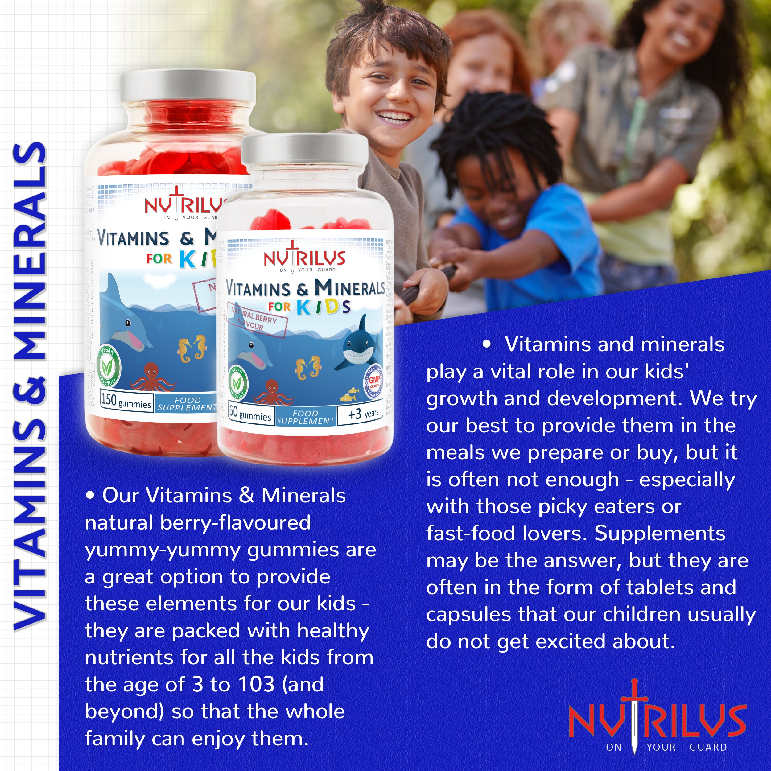 Vitamins & Minerals for Kids Gummies