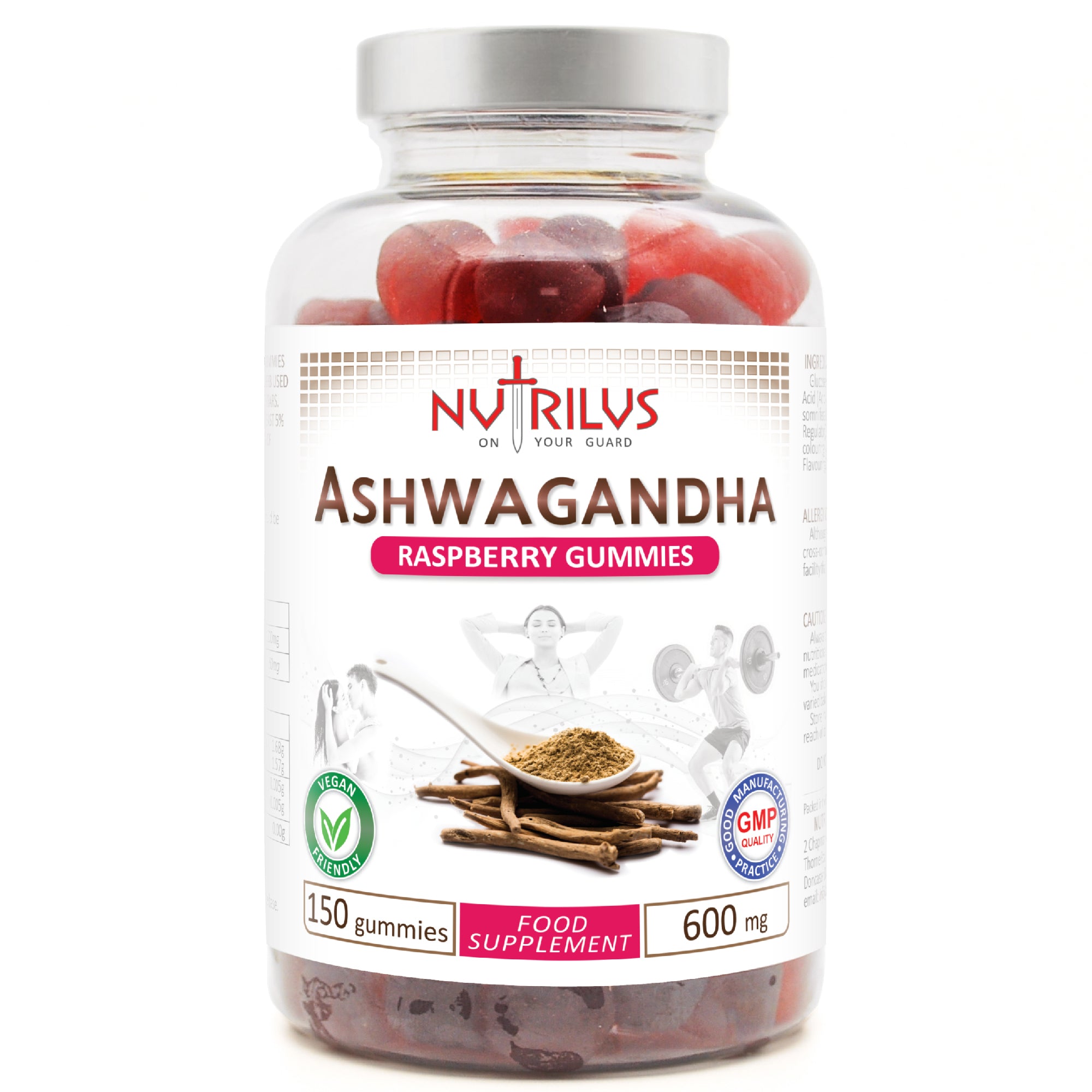 Ashwagandha Root Gummies 600mg 5% Withanolides