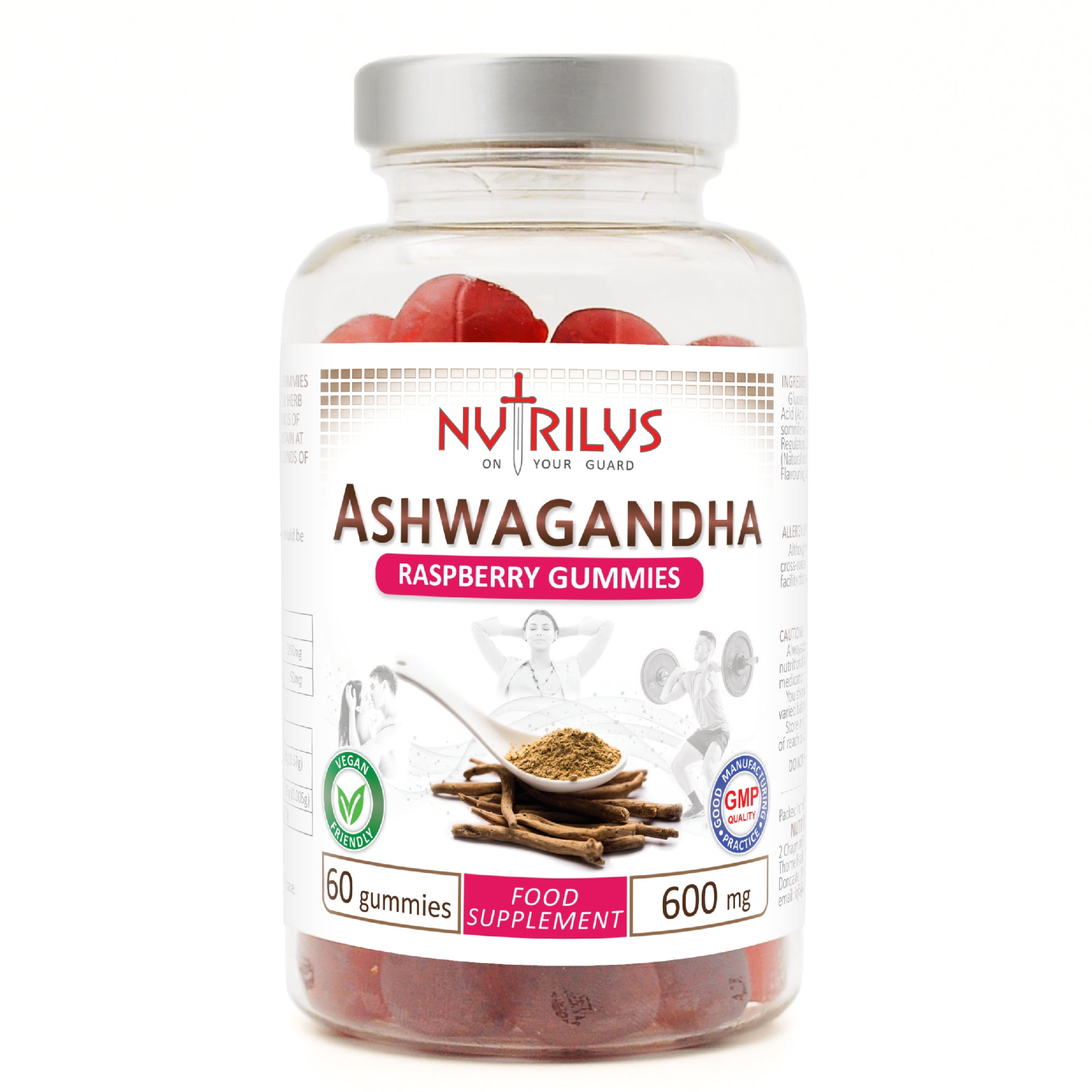 Ashwagandha Root Gummies 600mg 5% Withanolides