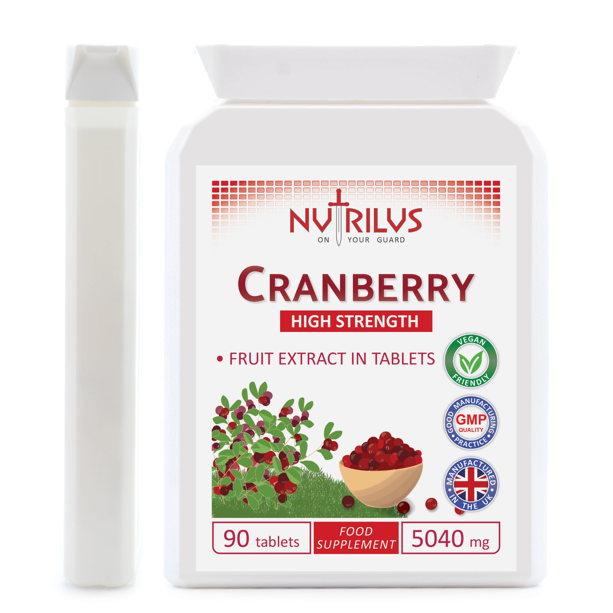 Cranberry Extract 90 Tablets 5040mg per Tablet