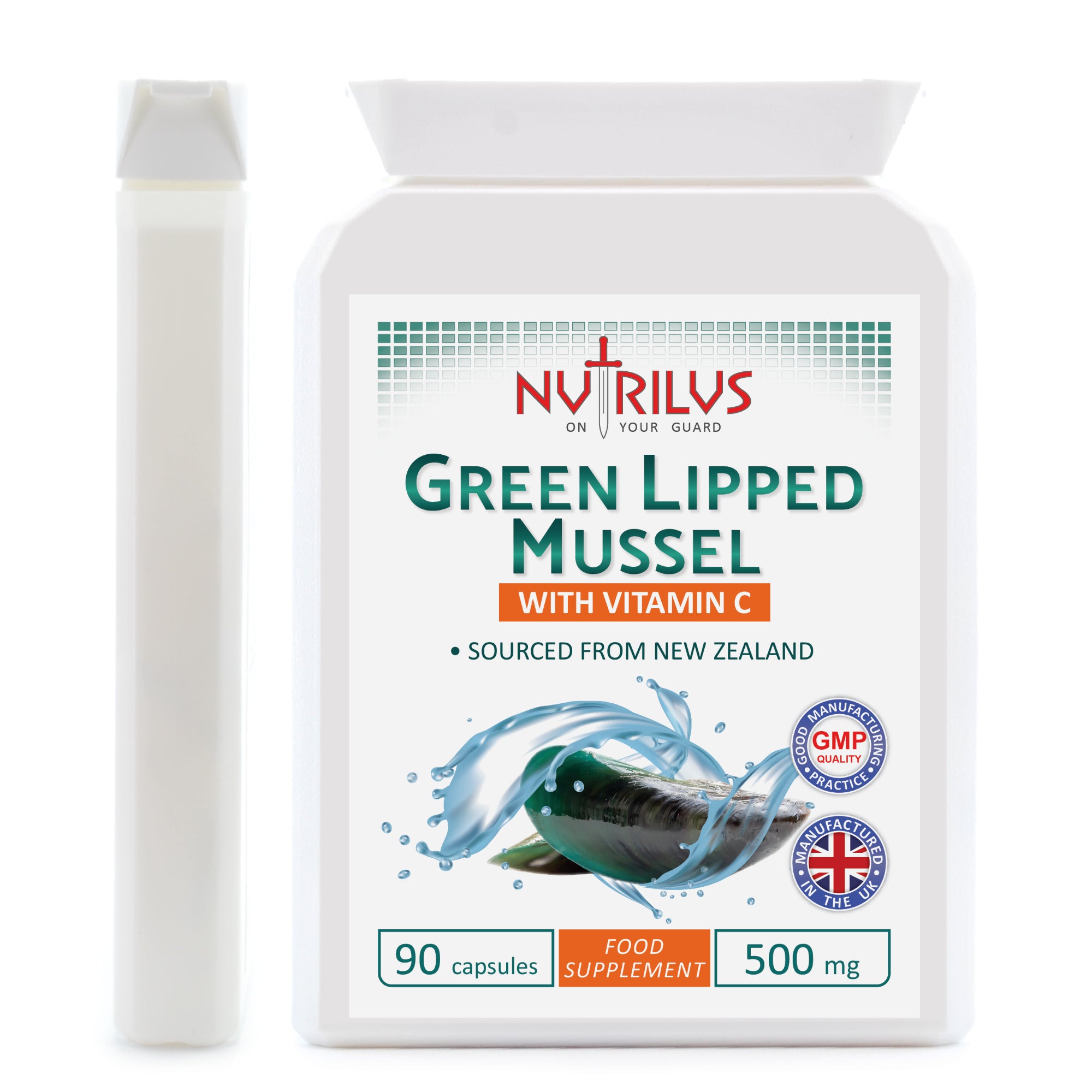 Green Lipped Mussel 90 Capsules 500mg