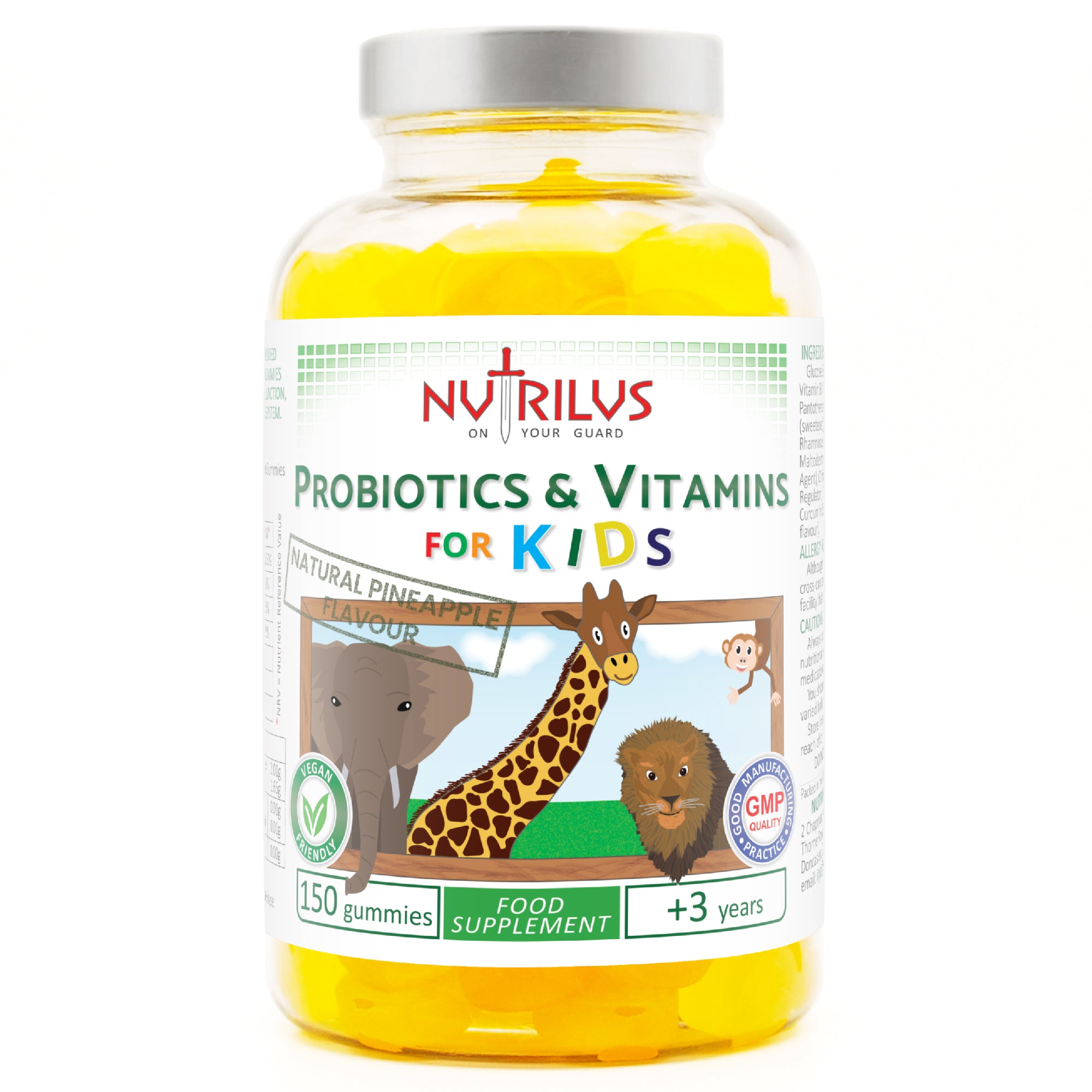 Probiotics and Vitamins for Kids Gummies