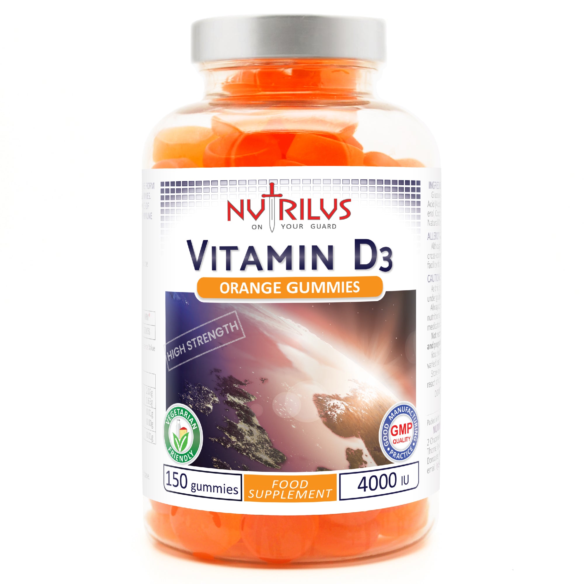 Vitamin D3 Gummies 4000 IU