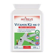 Vitamin K2 MK-7 120 Capsules 100µg